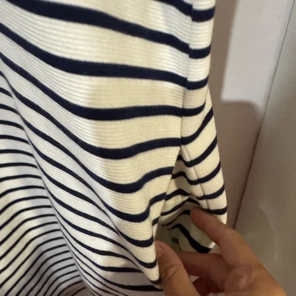 Lauren Ralph Lauren Striped Short Sleeve Dress. Size 1X. - Picture 3 of 4